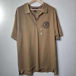 Tommy Hilfiger Tan Polo Shirt for Men